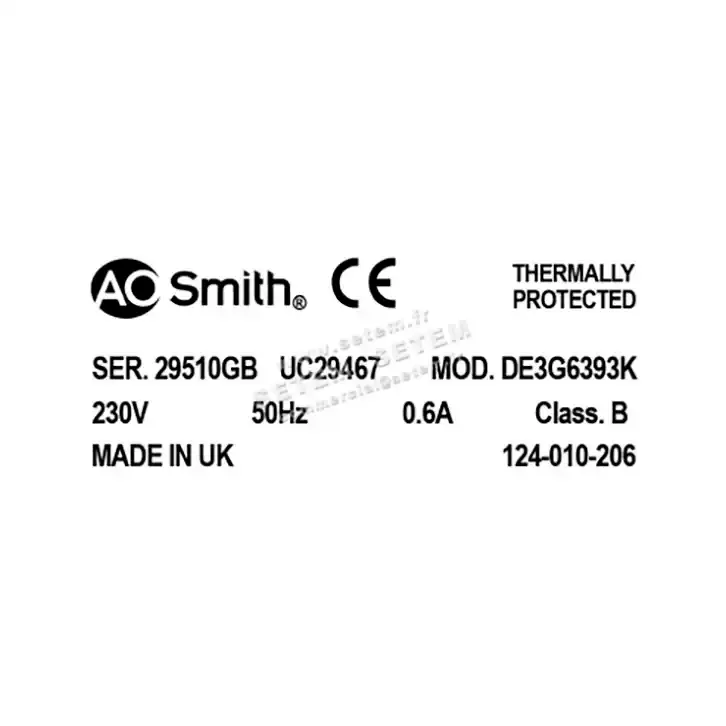 0087000015-MOTEUR AOSMITH DE3G6393K 3