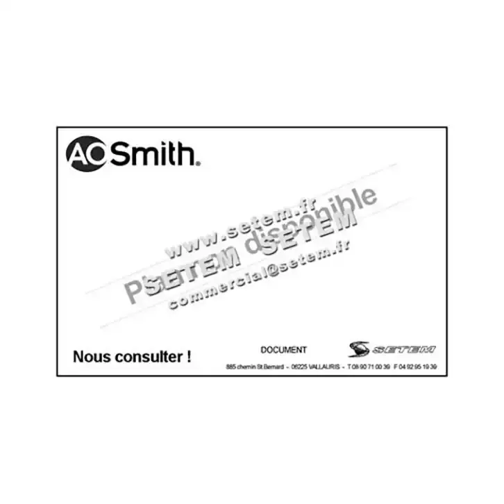 0087000310-MOTEUR AOSMITH JF2J6497K "55201040" 2