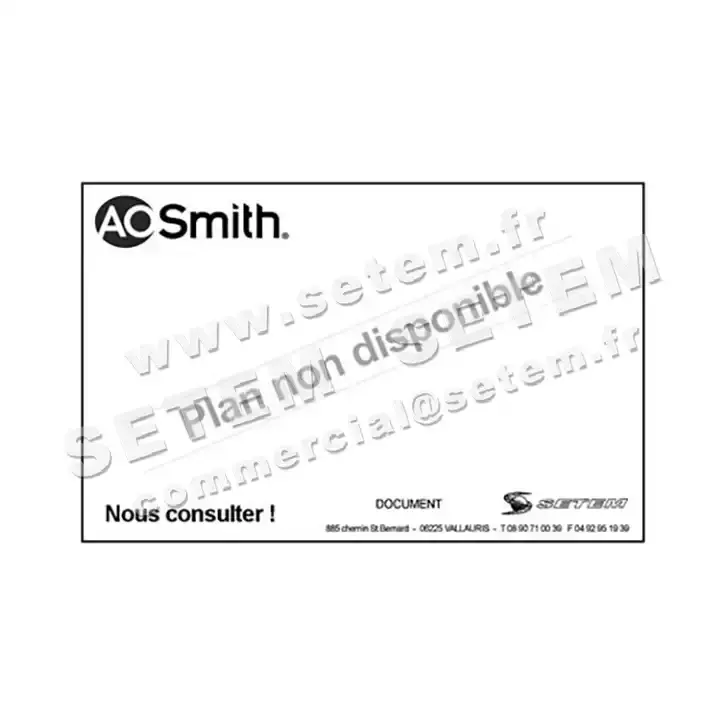 0087006565-MOTEUR AOSMITH DL2L6565K 2