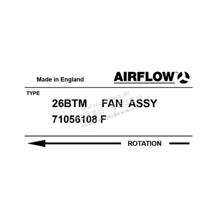 0108000059-VENTILATEUR AIRFLOW 26BTM *71056108F* 3