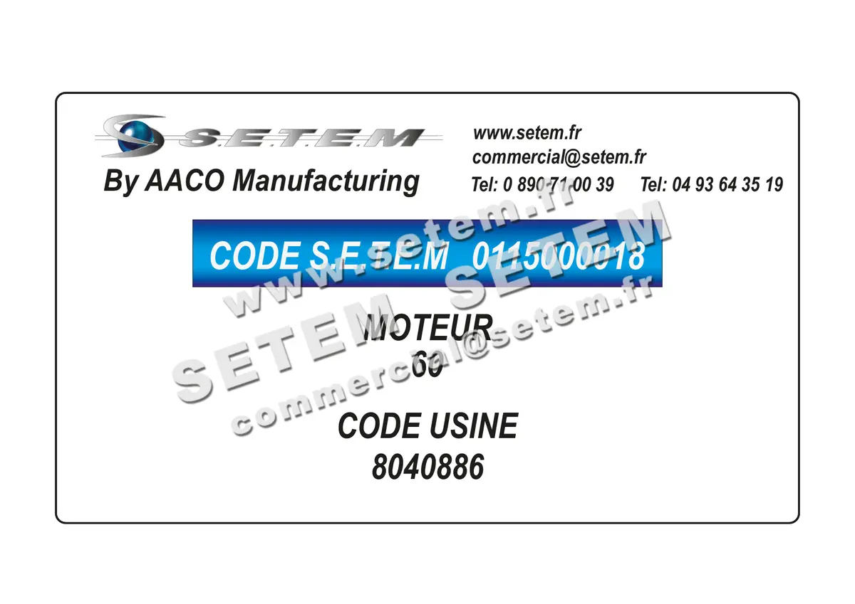 0115000018-MOTEUR AACO 60M *8040886* 3