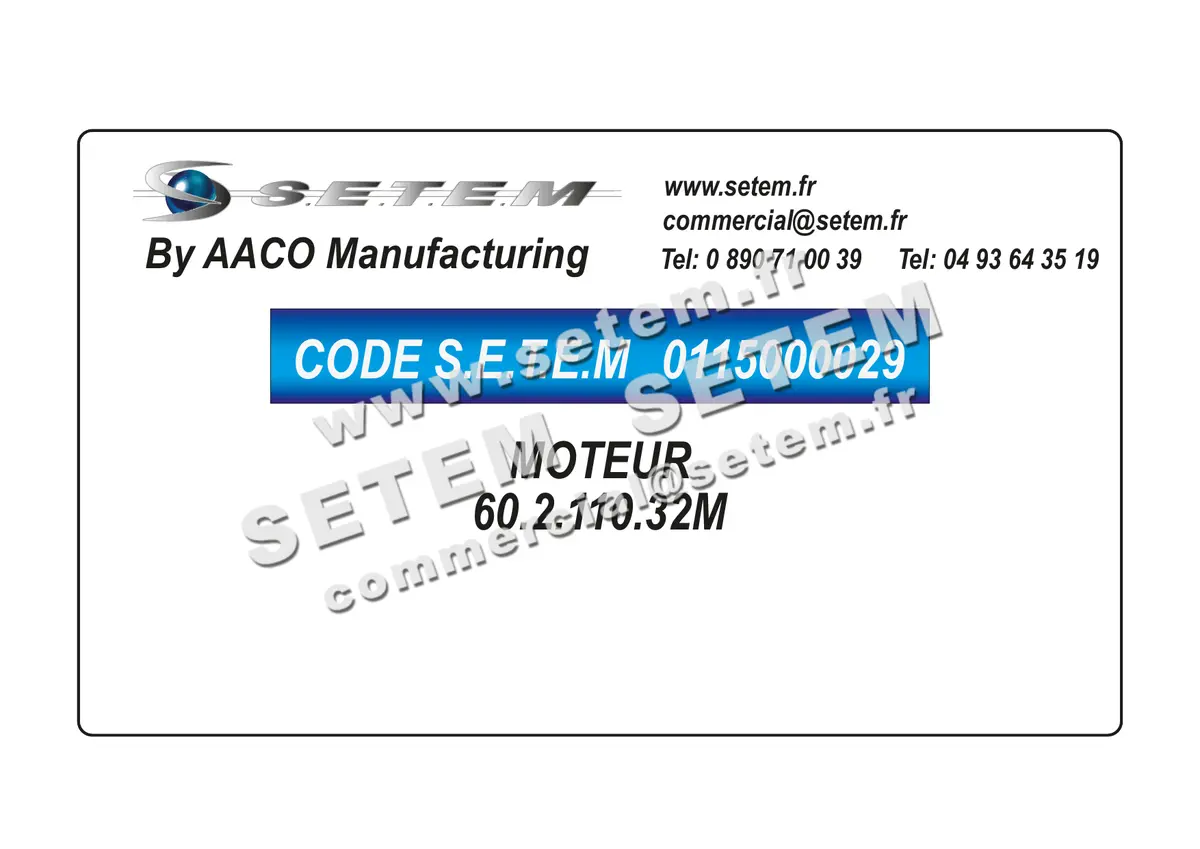 0115000029-MOTEUR AACO 60.2.110.32M
