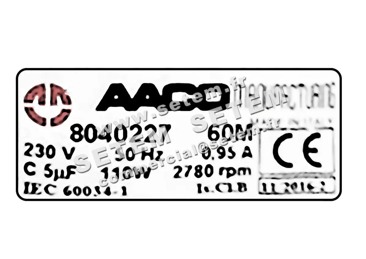 0115000147-MOTEUR AACO 60M *8040227* 2