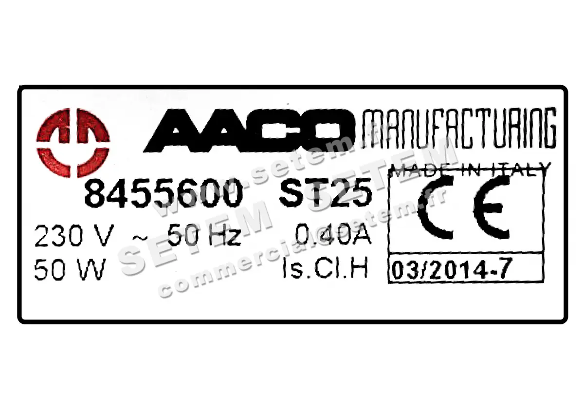0115000341-MOTEUR AACO ST25 *8455600* 2