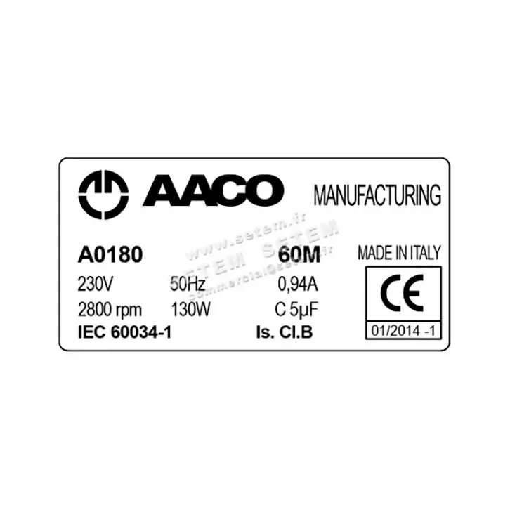 0115001180-MOTEUR AACO 60M *A0180* 2