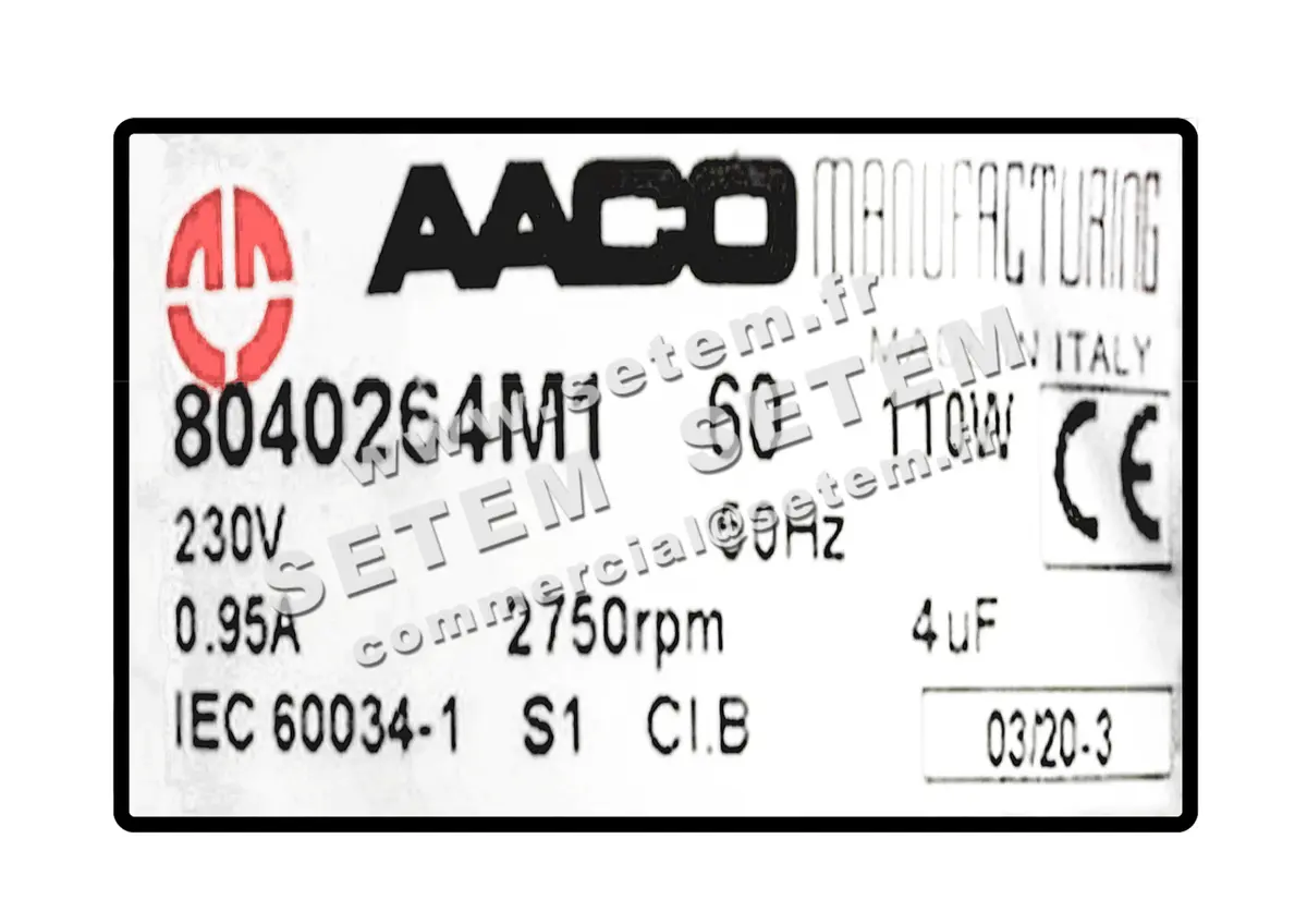 0115002339-MOTEUR AACO 60 *8040264M1*