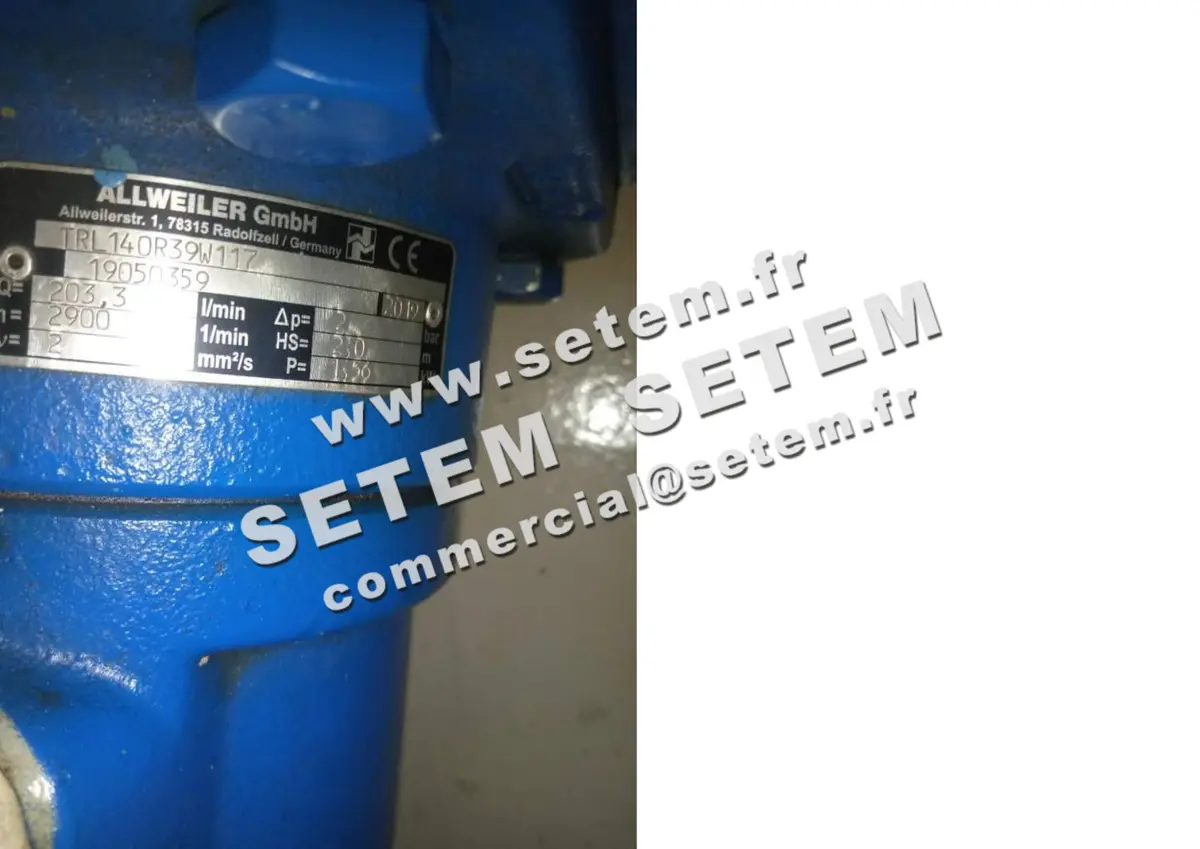 0135501100-POMPE ALLWEILER TRL140R39W117