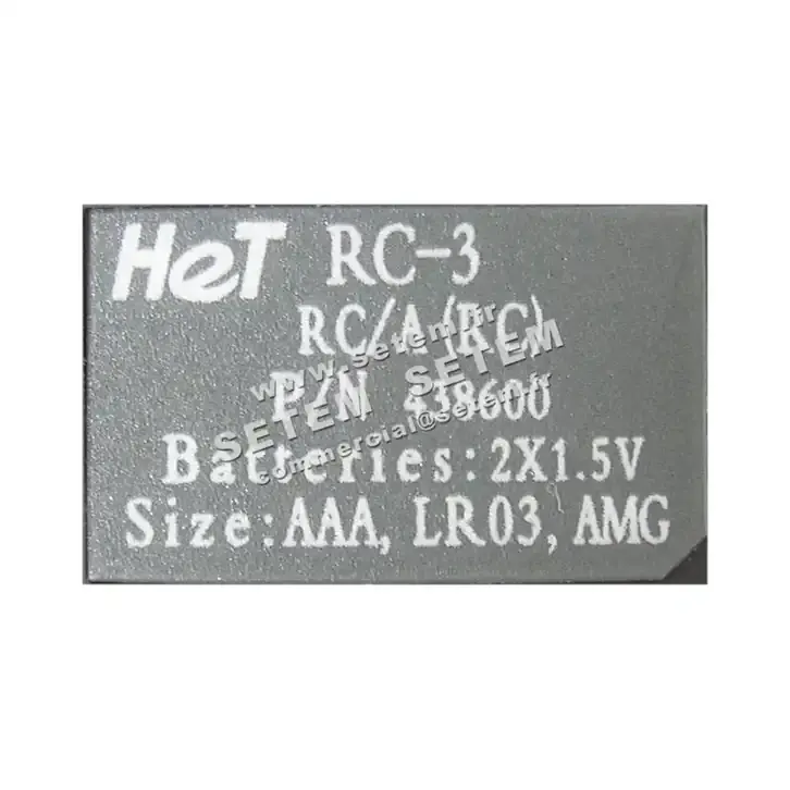 0143005065-TELECOMMANDE IR RC3 + SUPPORT AIRWELL 2