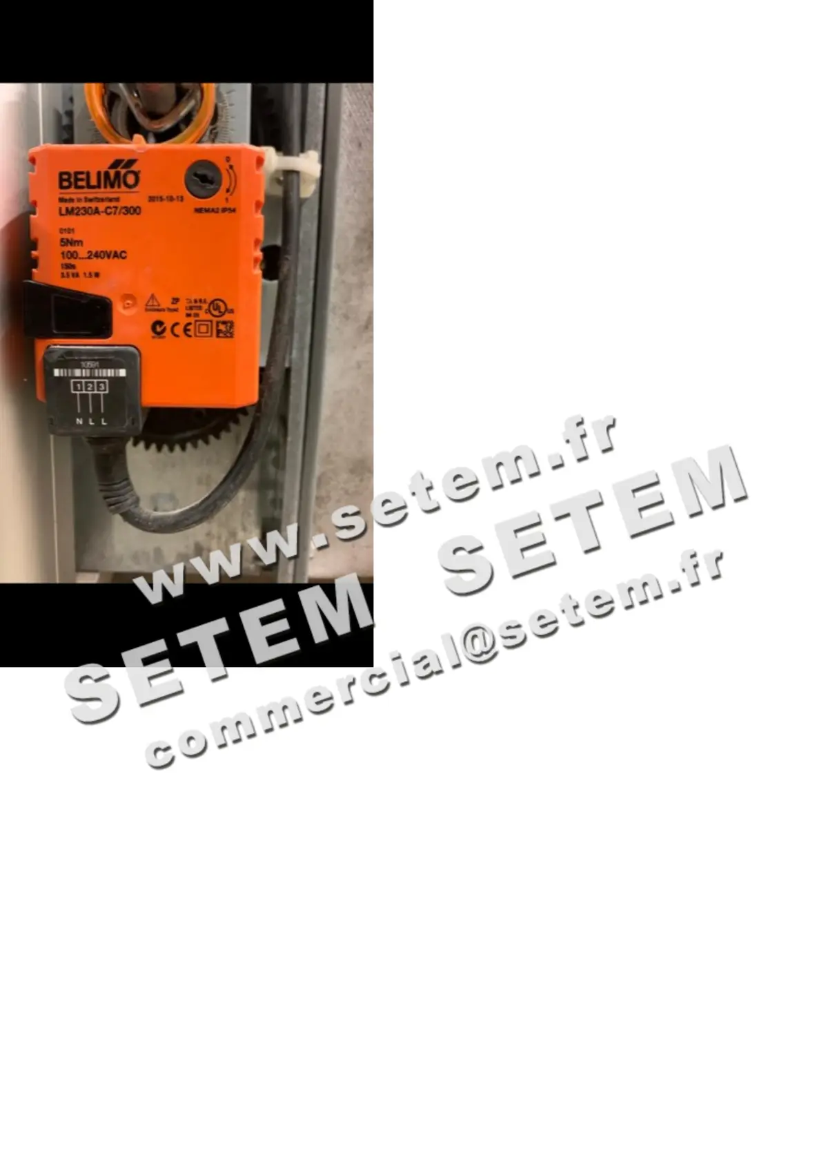 0308506287-SERVOMOTEUR BELIMO LM230A-C7/300
