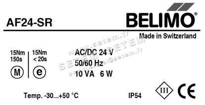 0308507024-SERVOMOTEUR BELIMO AF24SR 2