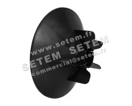 0373009930-HELICE DE REFROIDISSEMENT SUR MOTEUR BROOK WPUDF250MNE