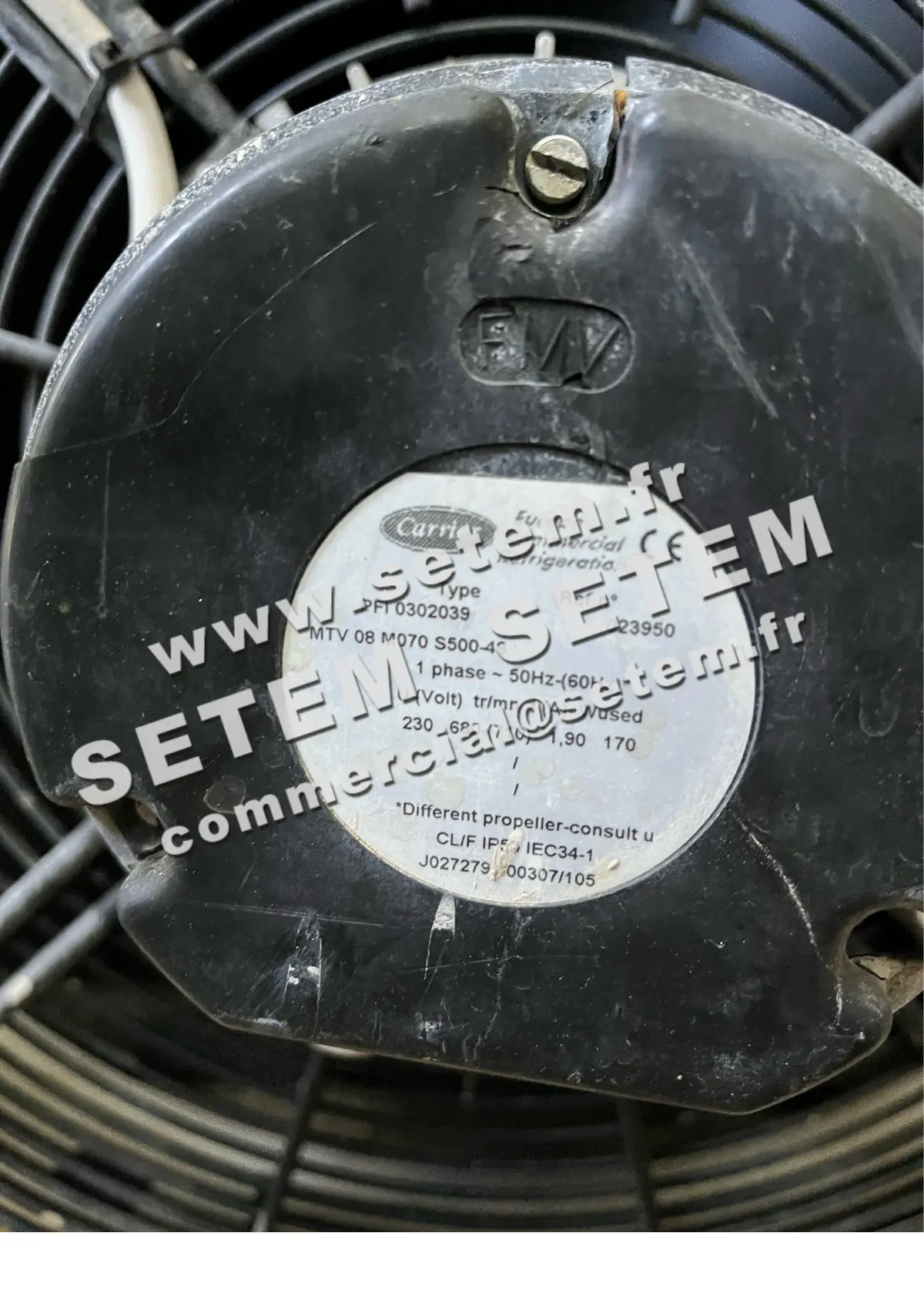 0603002000-VENTILATEUR CARRIER PFI0302039 *23950*