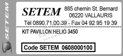 0608000100-KIT SAV PAVILLON HELIO 3450 CIAT 3