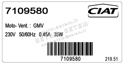 0608000961-GMV CIAT 7106365 *7109580* 4