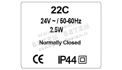 0644000052-SERVOMOTEUR CAZZANIGA 22C24NC2 2