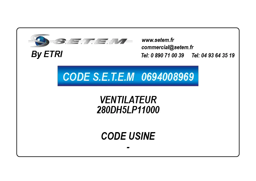 0694008969-VENTILATEUR ETRI 280DH5LP11000