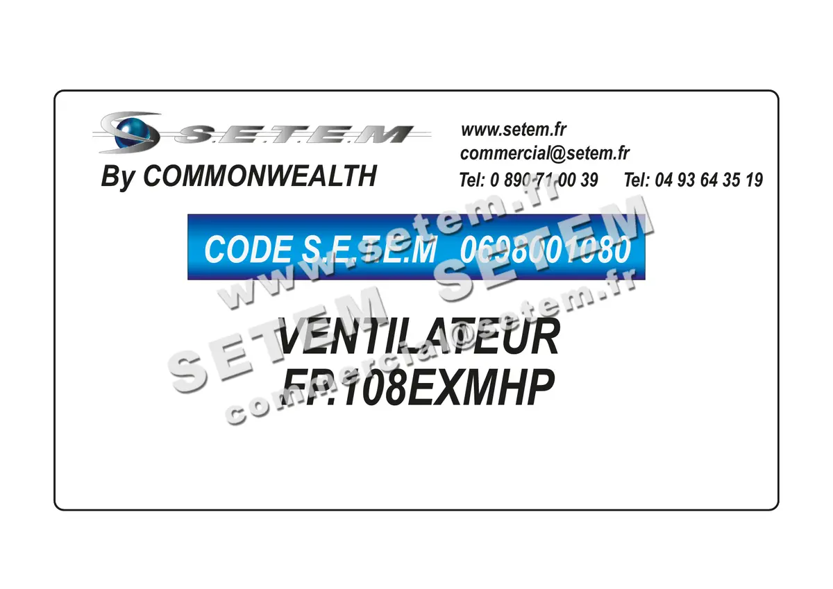 0698001080-VENTILATEUR COMMONWEAL FP.108EXMHP 3