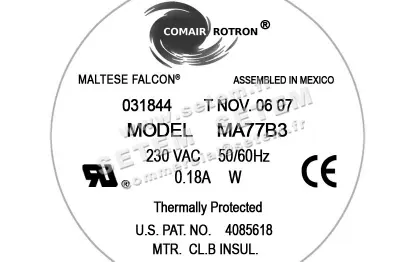 VENTILATEUR COMAIR ROTRON MA77B3 *31844* 3