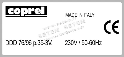 0727000181-VENTILATEUR COPREL DDD76/96 P35 3V 3