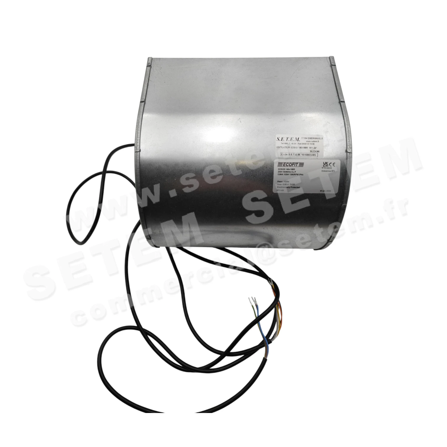 VENTILATEUR ECOFIT GDSG9.146X188R *M11-A4* 5