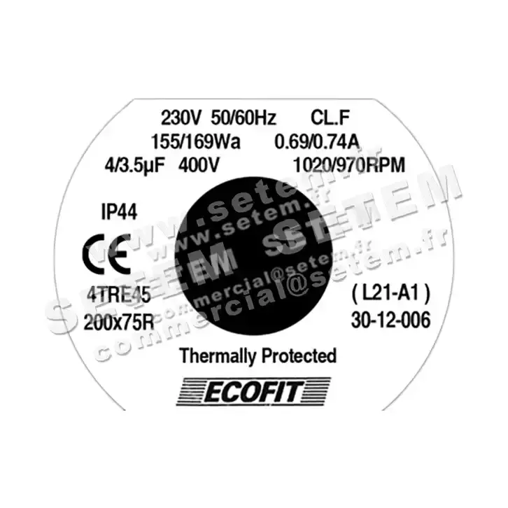 1519000007-MOTEUR ELCOMOTEUR 3BTM2.70.30/1 *40101277* 3
