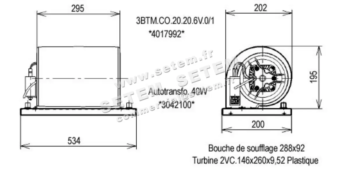 1519000015-GMV ELCOMOTEUR 3BTM.CO.20.20.6V.0/1 *4017992* 2