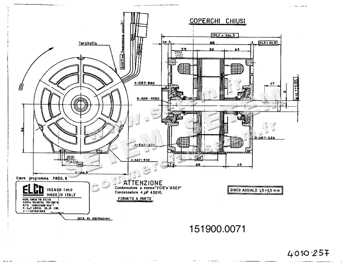 1519000071-MOTEUR ELCOMOTEUR 3RGM70.30/15 *4010257*