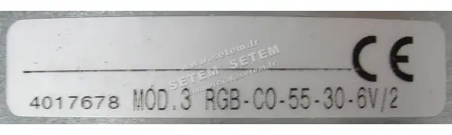 1519000099-GMV ELCOMOTEUR 3RGB.CO.55.30.6V/2 *4017678* 4