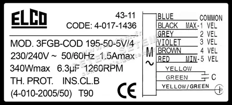 1519000263-GMV ELCOMOTEUR 3FGB-COD-195-50-5V/4 *40171436* 3