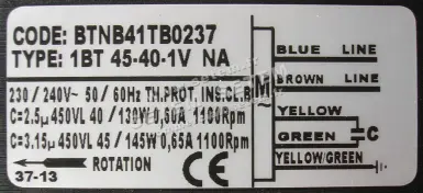 1519000315-MOTEUR ELCOMOTEUR 1BT45-40-1VNA *BTNB41TB0237* 2