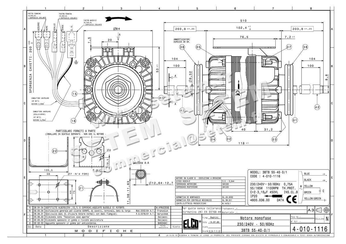 1519000319-MOTEUR ELCOMOTEUR 3BTB55.40.0/1 *40101116*