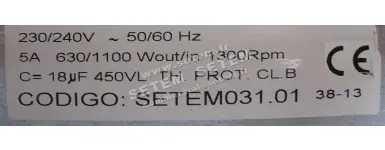 1519000339-GMV ELCOMOTEUR 3HOB.CO.630.70.5V/2 *40175018* 4