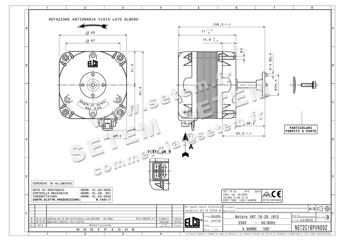 1519000382-MOTEUR ELCOMOTEUR VNT16.25/912 *NET2C16PVN002*