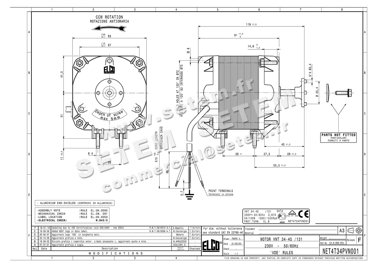 1519000388-MOTEUR ELCOMOTEUR VNT34.45/131 *NET4T34PVN001*