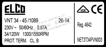1519000471-MOTEUR ELCOMOTEUR VNT34.45/1089 *NET3T34PVN003* 4