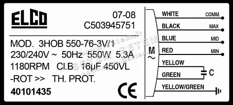 1519000516-MOTEUR ELCOMOTEUR 3HOB550.76.3V/1 "C503945751" *40101435* 4