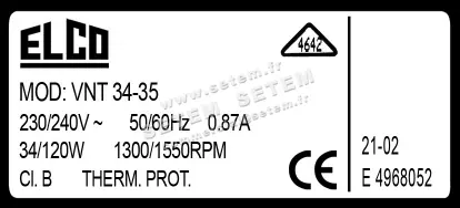 1519000534-MOTEUR ELCOMOTEUR VNT34.45/5 *E4968052* 4