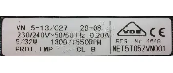 1519000570-MOTEUR ELCOMOTEUR VN5.13/027 *NET5T05ZVN001* 4