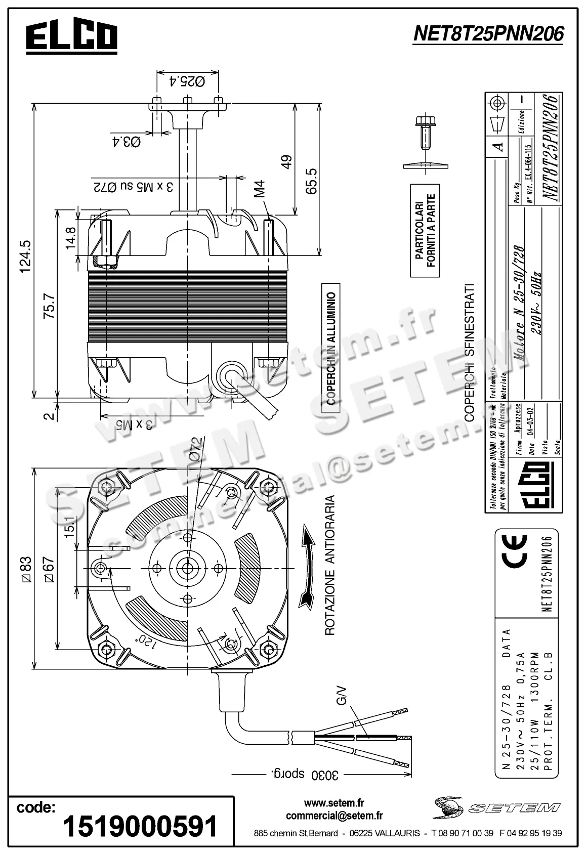 1519000591-MOTEUR ELCOMOTEUR N25.30/728 *NET8T25PNN206* 3
