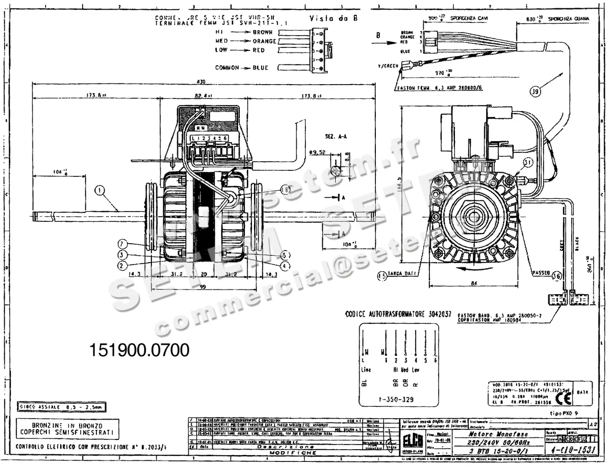 1519000700-MOTEUR ELCOMOTEUR 3BTB15.20.0/1 *40101531*