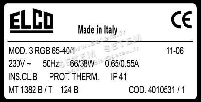 1519000935-MOTEUR ELCOMOTEUR 3RGB65.40/1 "MT1390B" *4010531/1* 4