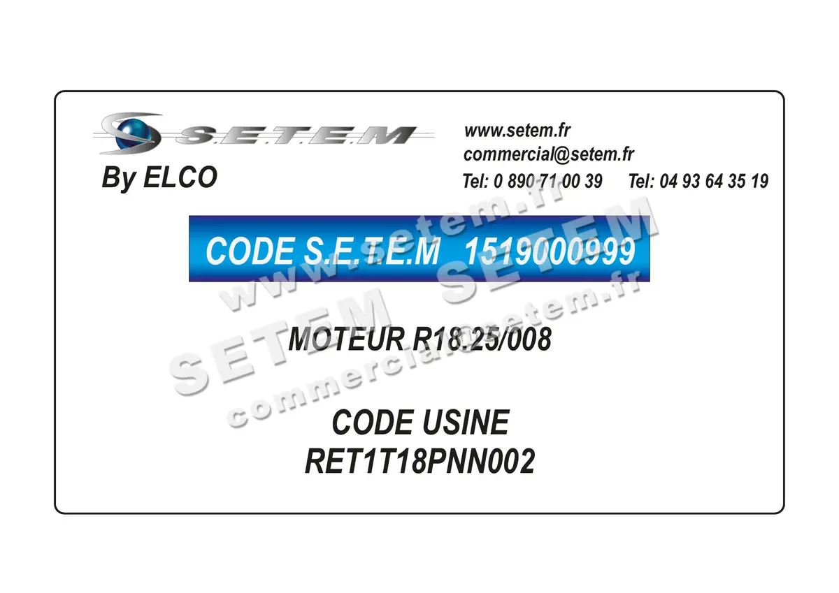 1519000999-MOTEUR ELCOMOTEUR R18.25/008 *RET1T18PNN002*