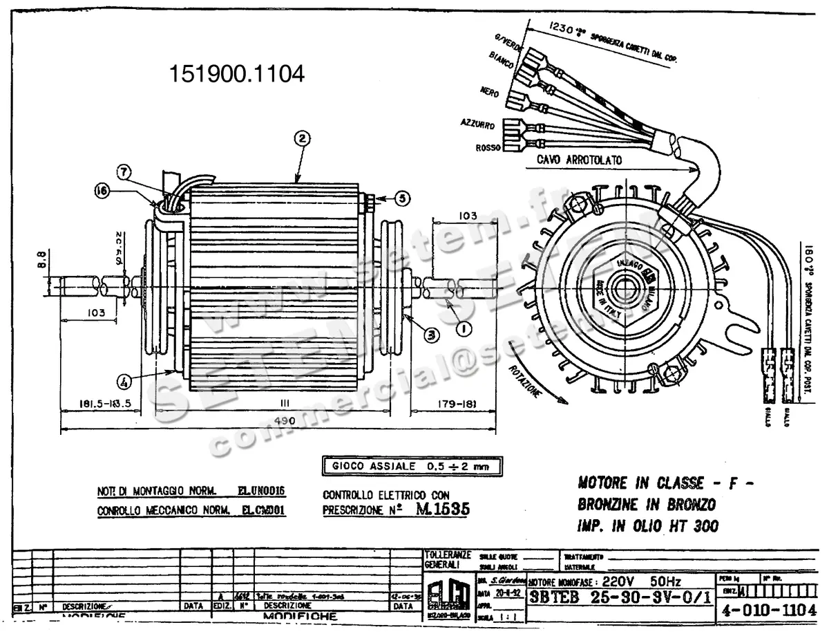 1519001104-MOTEUR ELCOMOTEUR 3BTEB25.30.3V/1 *40101104*