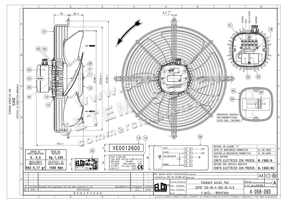 1519001791-VENTILATEUR ELCOMOTEUR 3CFR120.40.4.350.25.0/2 *4058093*