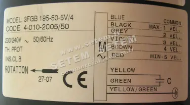 1519002005-MOTEUR ELCOMOTEUR 3FGB195.50.5V/4 *40102005/50* 2