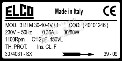 1519002070-MOTEUR ELCOMOTEUR 3BTM30.40.4V/1 "3074031SX" *40101246* 4