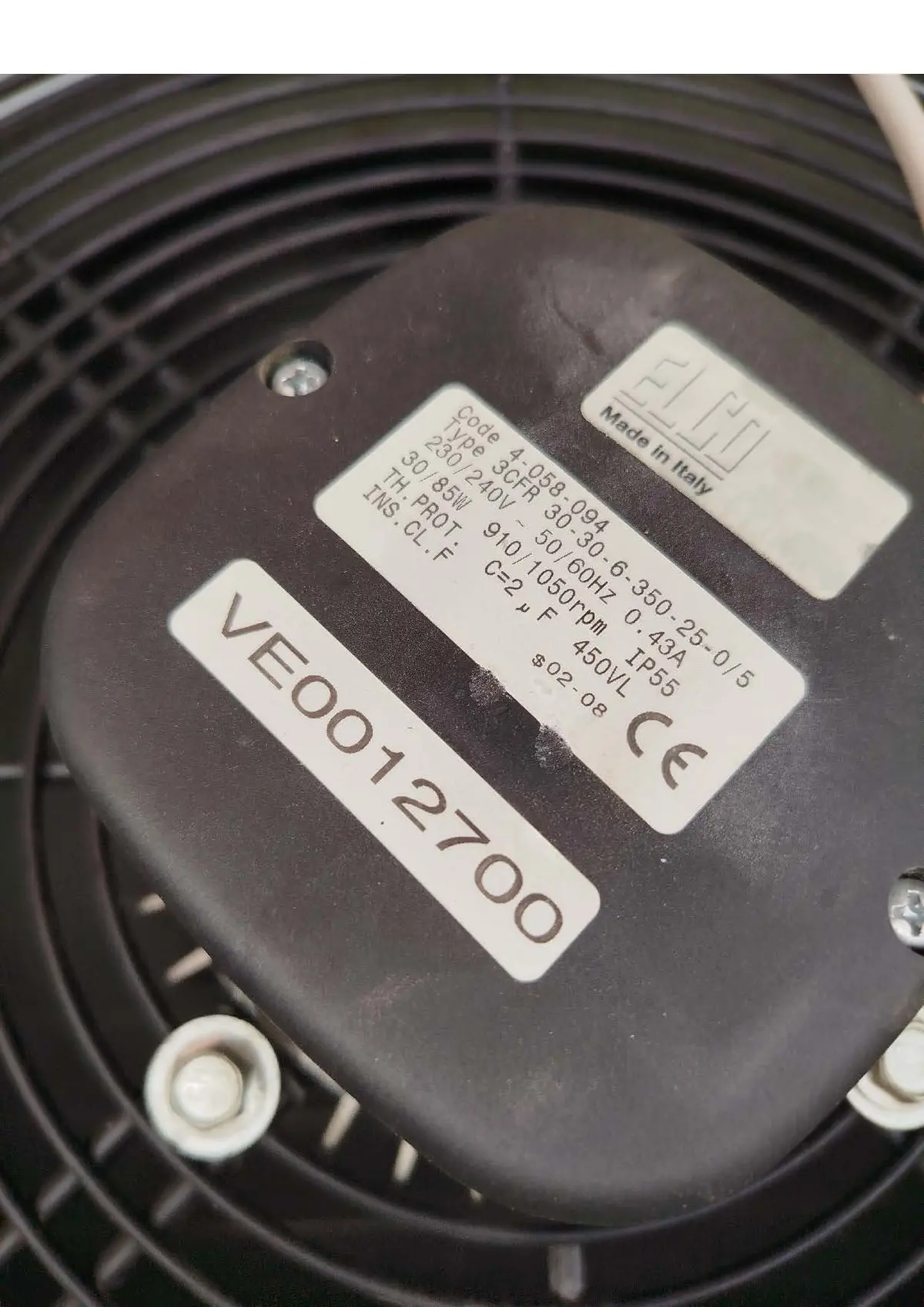 1519002071-VENTILATEUR ELCOMOTEUR 3CFR30.30.6.350.25.0/5 *4058094* 2