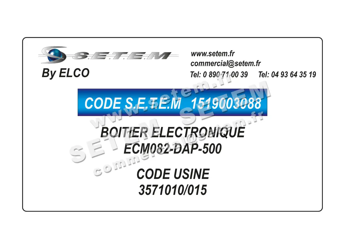 1519003088-BOITIER ELECTRONIQUE ELCOMOTEUR ECM082-DAP-500 *3571010/015*