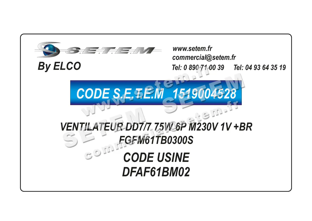 1519004528-VENTILATEUR ELCOMOTEUR DD7/7 75W 6P M230V 1V +BR FGFM61TB0300S *DFAF61BM02*