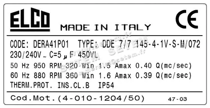 1519005519-VENTILATEUR ELCOMOTEUR DDE7/7 145W 4P M230V 1V 40101204/50 +PI *DERA41P01* 2